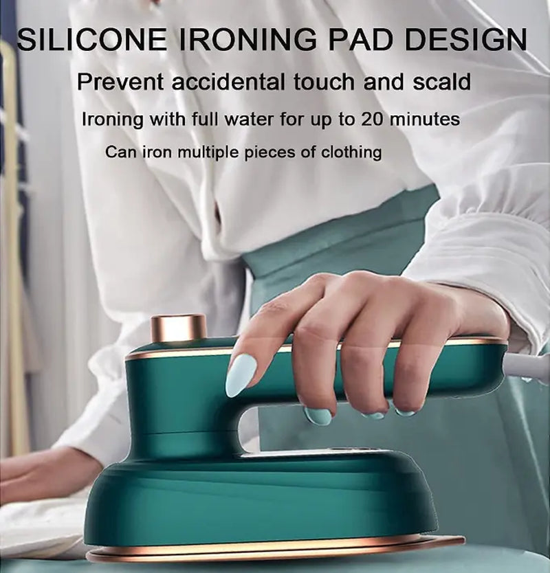 Micro Steam Iron Machine Steamer Handheld Mini Garment Clothes Ironing Portable